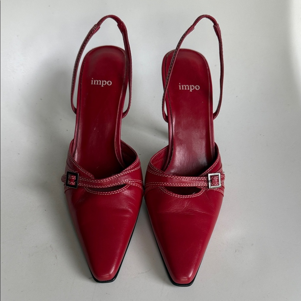 Impo Women's Pink Slingback Heels